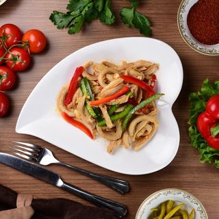 Салат из требухи