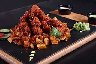 Sweet chilli chicken