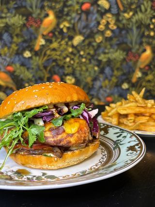 Korean Krispy Chicken Burger