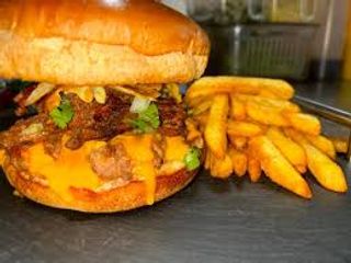Torta Burger De Birria