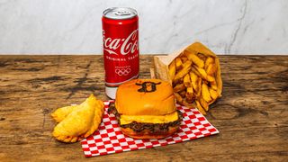 Simple Smash Menu + 2 mini Empanadas