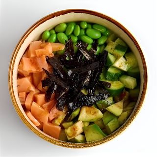 Боул с семгой