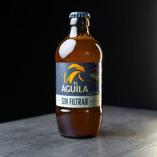 Cerveza Aguila Sin Filtrar Cristal Desechable (330 Ml.)