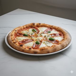 Gorgonzola e speck