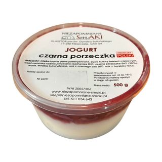 Jogurt czarna porzeczka 500 ml