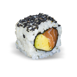 Uramaki de Salmão Avocado