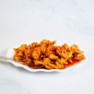 Pohana piletina u slatko kiselom umaku