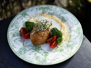 Котлета з індички з пюре (410g)