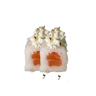 107. Uramaki De Salmón Sin Alga (4 Pzs.)