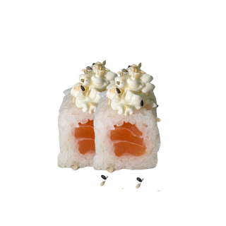 107. Uramaki De Salmón Sin Alga (4 Pzs.)