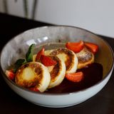 Сирники з малиновим соусом(250г)