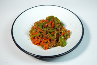 Перец жареный с мясом (200г)