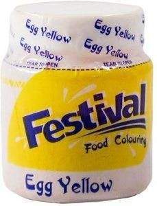 Festival Food Colouring Egg Yellow 40G