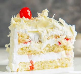 White Forest Cake