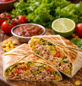 POSNI Chrunchwrap sa tunom