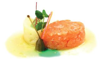 Tartare speciale salmone