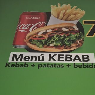 Menú Döner Kebab Mixto