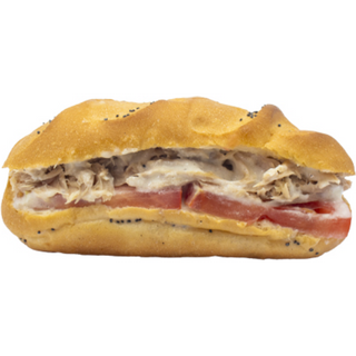  4 : thon, tomate, sauce à l'ail   