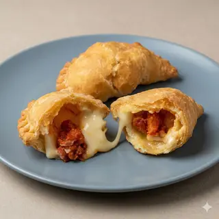 Empanadillas de Chicharrones con Queso