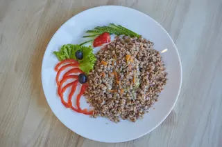 Каша гречана з підливою (300г)