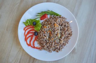 Каша гречана з підливою (300г)