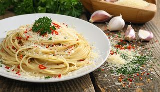 Spaghete Aglio, olio e Peperoncino