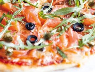 Pizza de salmón & atún