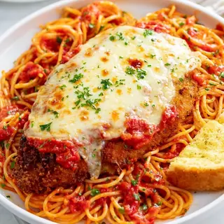  Poulet Parmigiana Gratiné