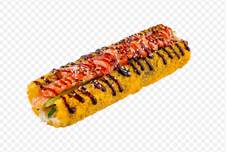 Hot dog cu somon (Picant)