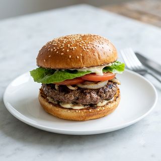 Hamburguesa Simple