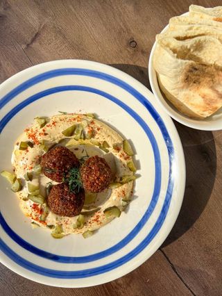 Хумус з фалафелем (vegan)