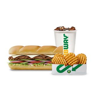 სტეიკი და ყველი 15 სმ კომბო