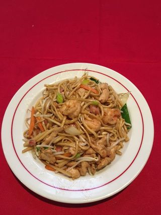 212 - Massa de Arroz com Três Delícias