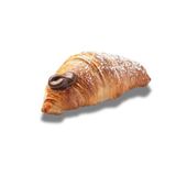 Croissant z nadzieniem orzechowo-kakaowym