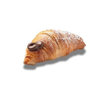 Croissant z nadzieniem orzechowo-kakaowym
