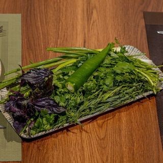 მწვანილის ასორტი