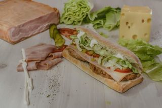 Baguette de chapi burger