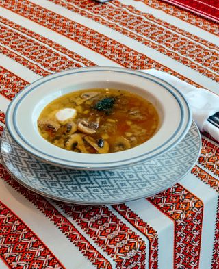 Юшка грибна