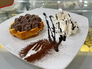 Waffle con Nutella