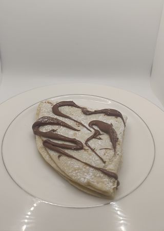 Piadina con Nutella