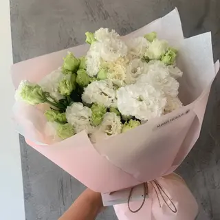 Букет з лізіантусом 