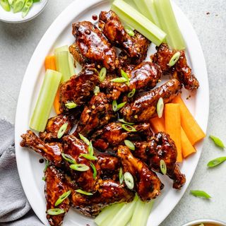 Sweet sticky wings