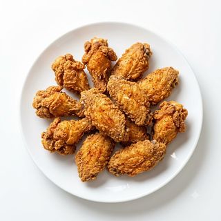 Alitas De Pollo Crujientes (Ración)