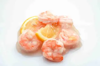 73. Gamberetti al limone