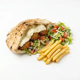 Pita Falafel (4 Uds.) Con Queso