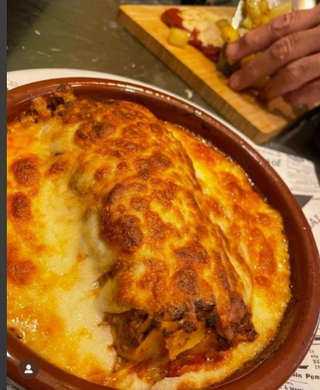 Lasagna De Carne Gratinada