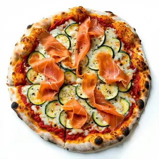 Salmone e zucchine