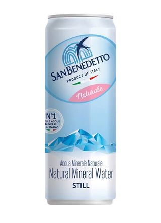 Acqua naturale in lattina 33 cl