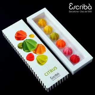 Caja Bombones Cítricos 6 Unidades