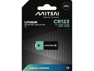 Pilha Não Recarregável MITSAI CR123 A (CR - 1 Unidade)